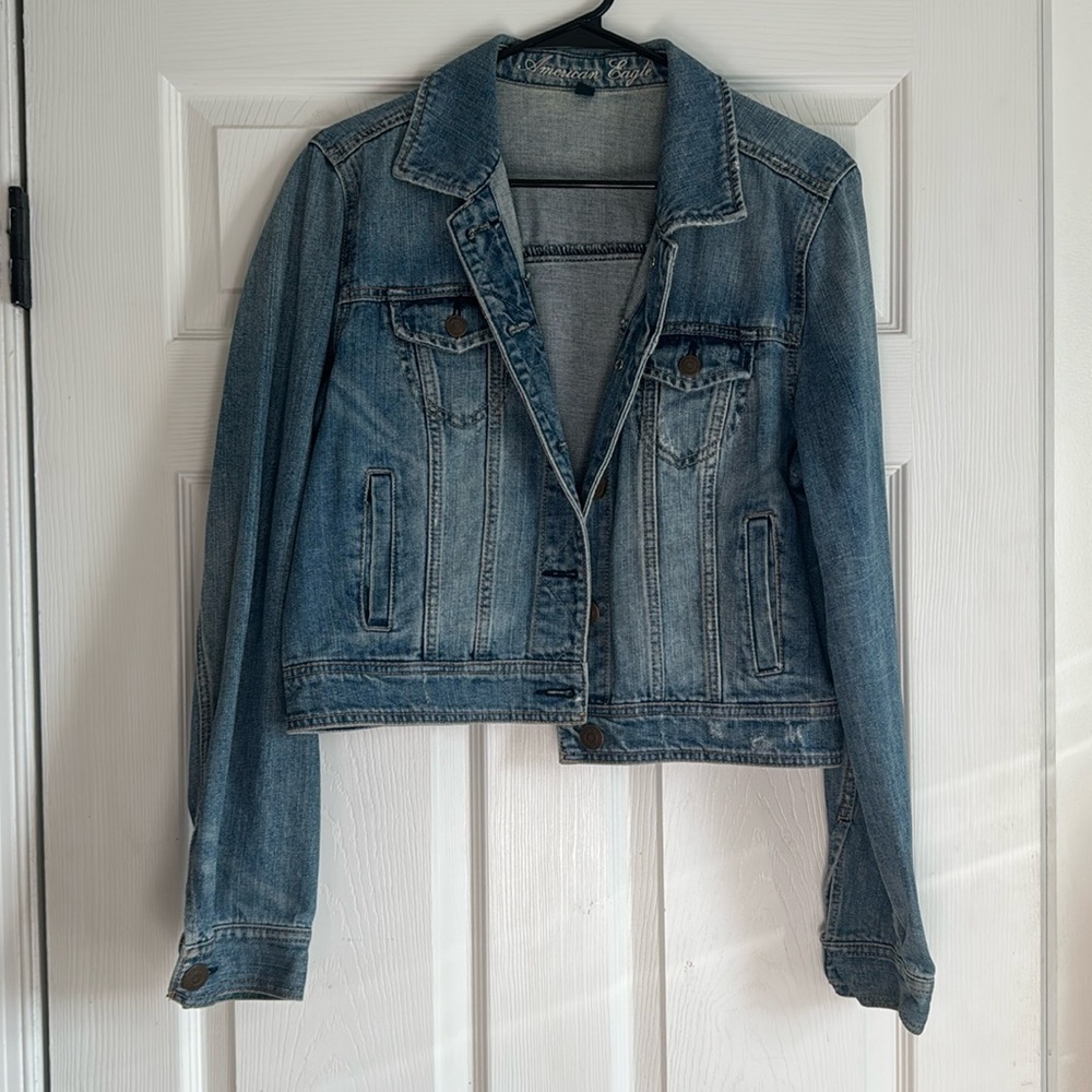 Old American Eagle Denim jacket